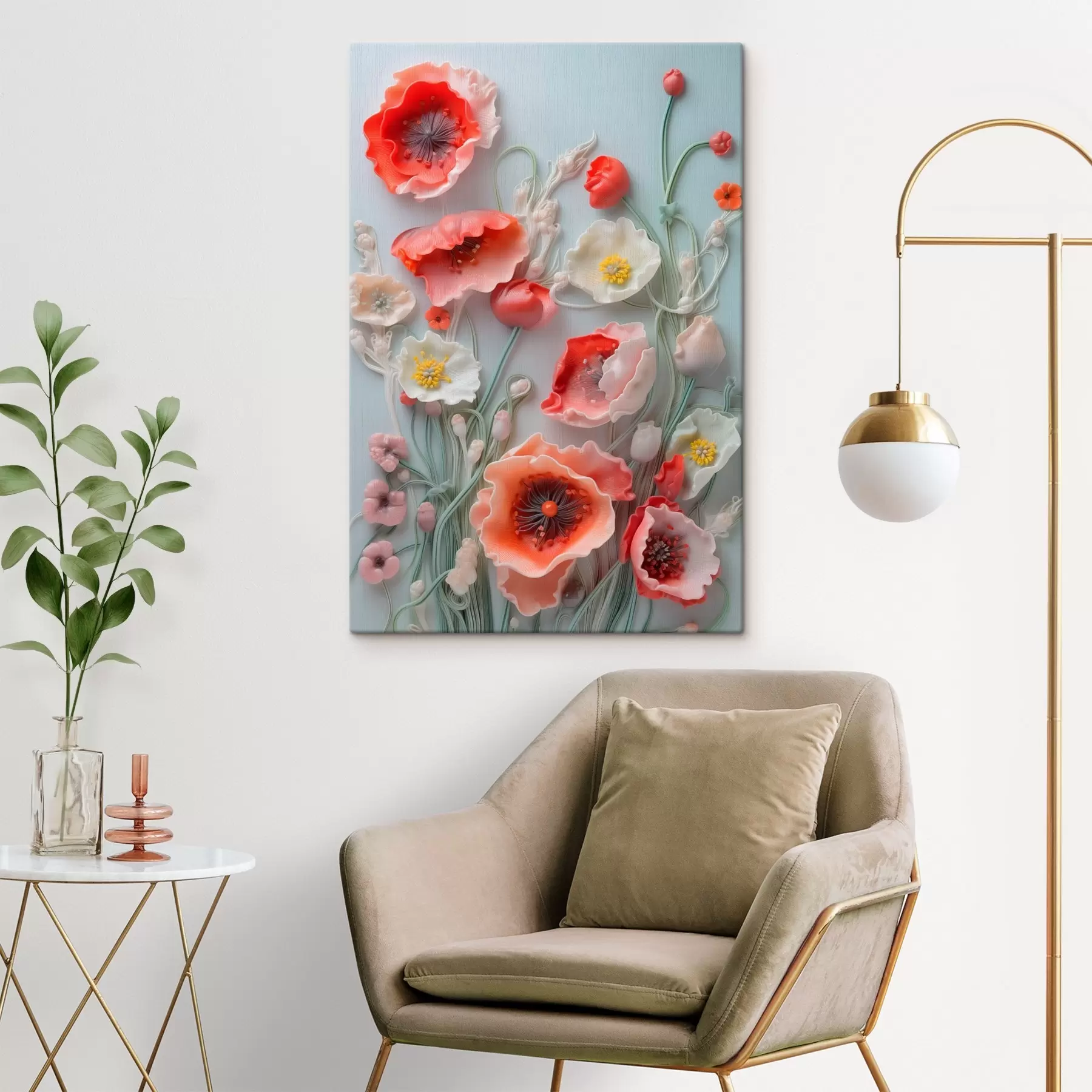 Fototapete Klatschmohn s44295