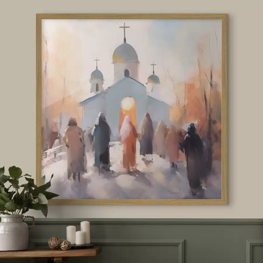 Fototapete Kirche f44286