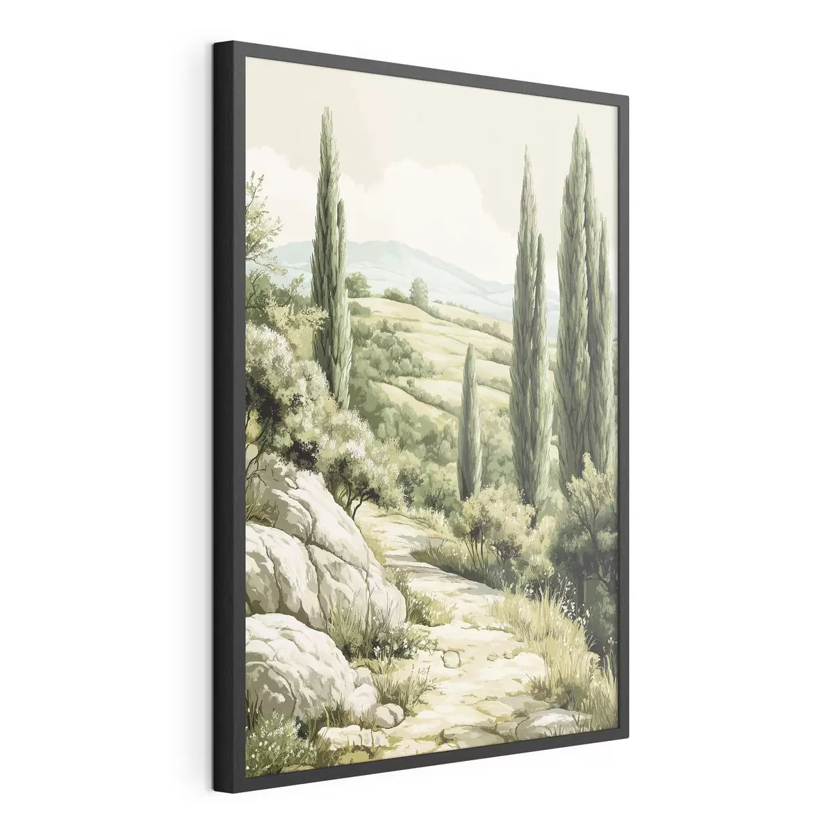 Poster Zypressenpfad f44308