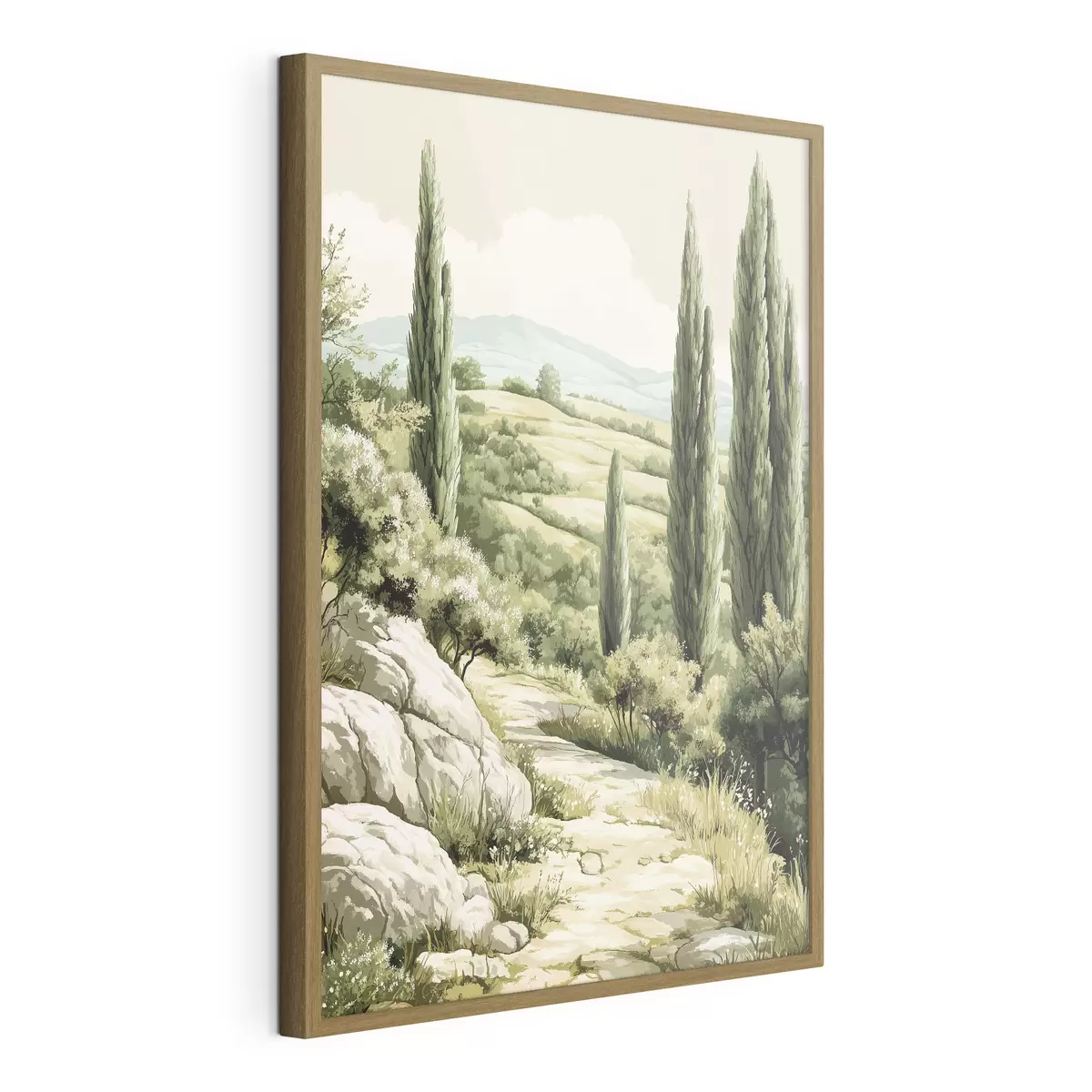 Poster Zypressenpfad f44308