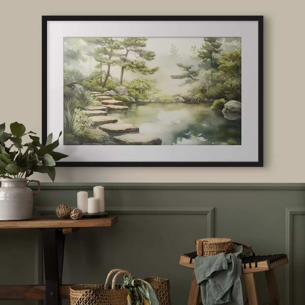 Poster Garten der inneren Stille f44313