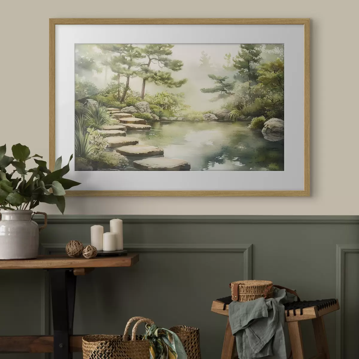 Poster Garten der inneren Stille f44313