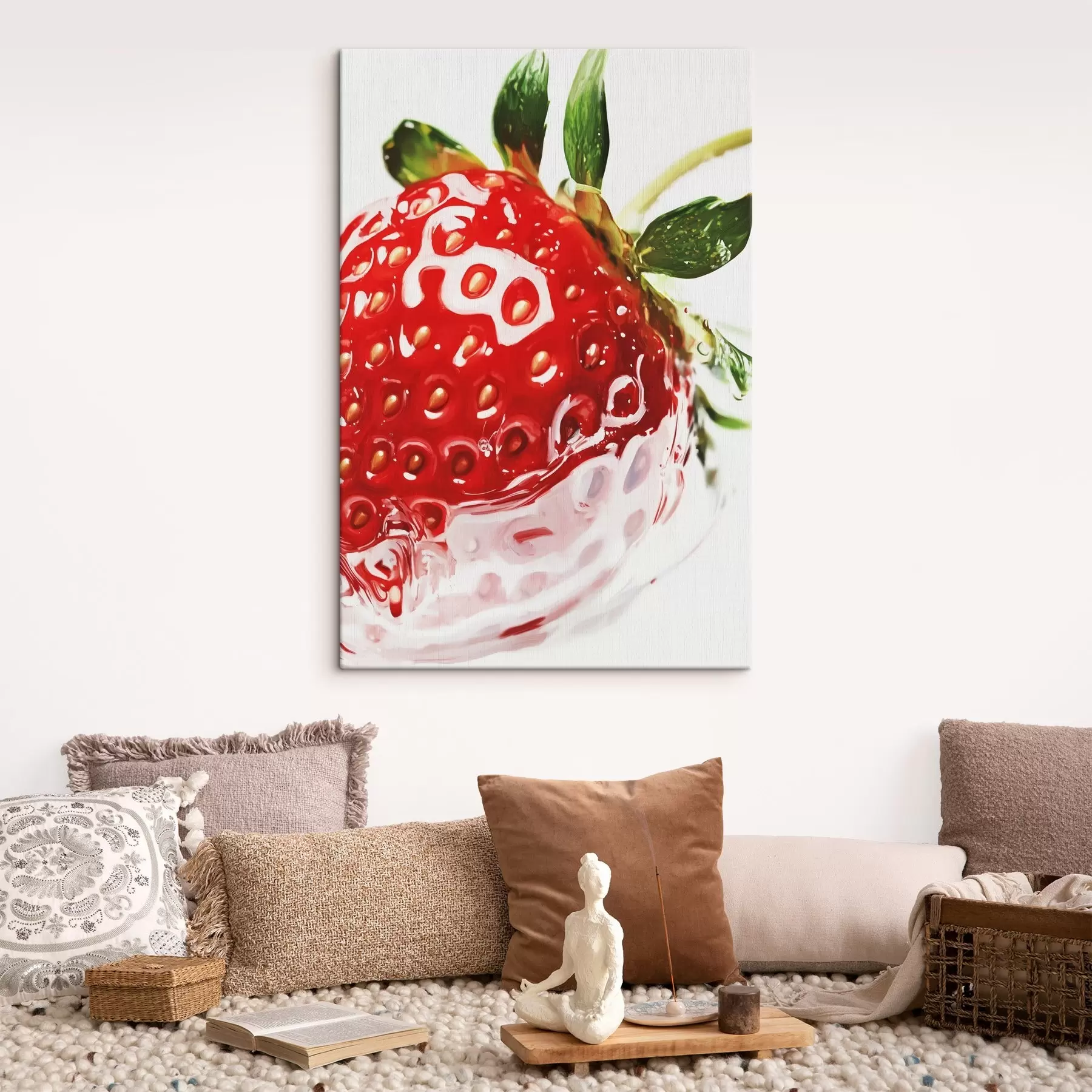 Fototapete Große Erdbeeren s44320