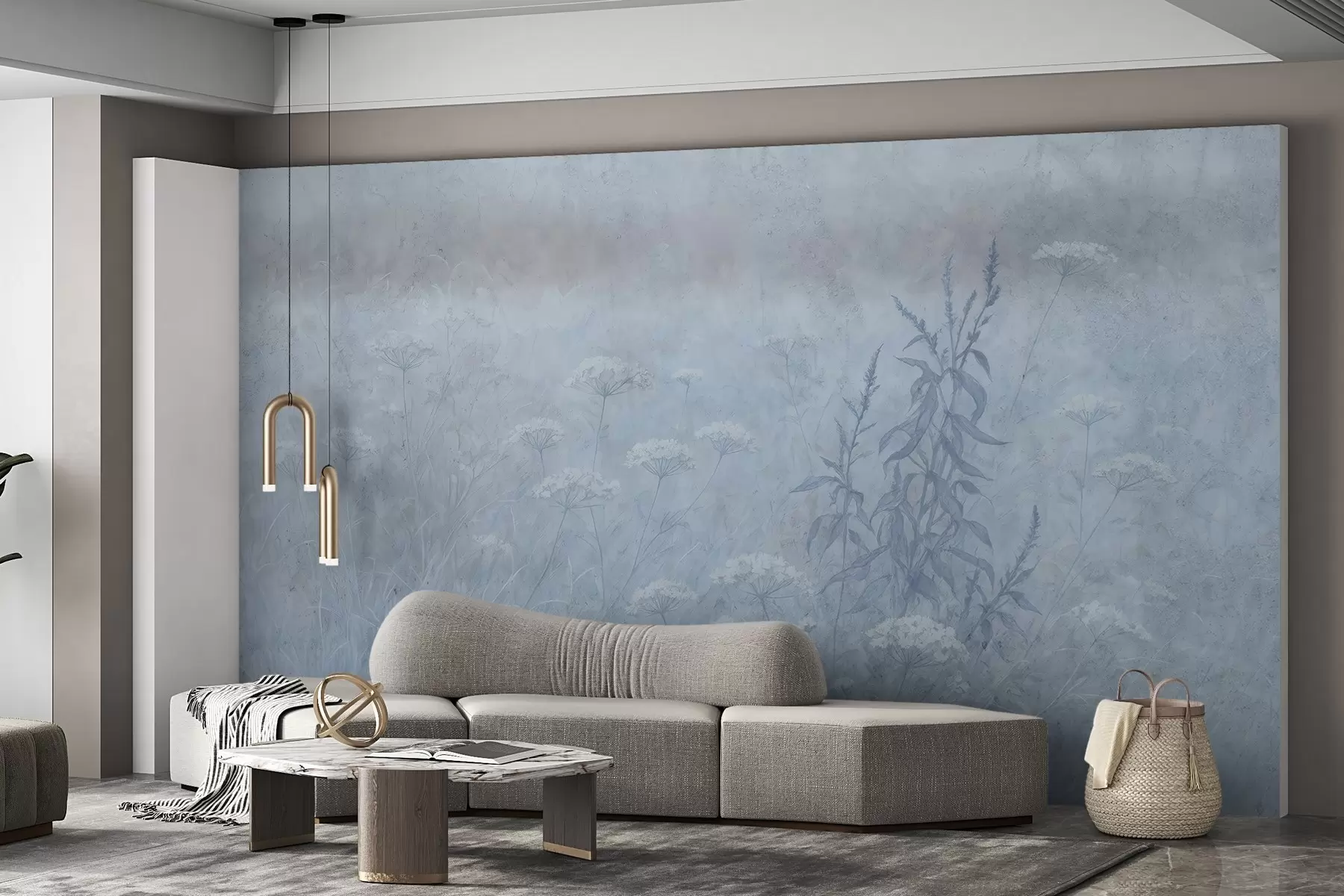 Fototapete Aquarelliertes Feld w03972v1