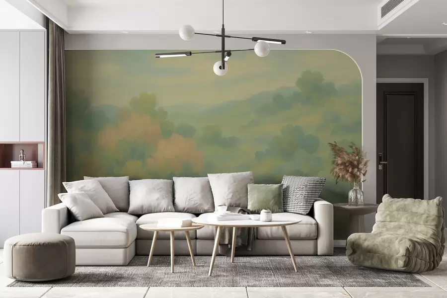 Fototapete Zartes Feld w03977