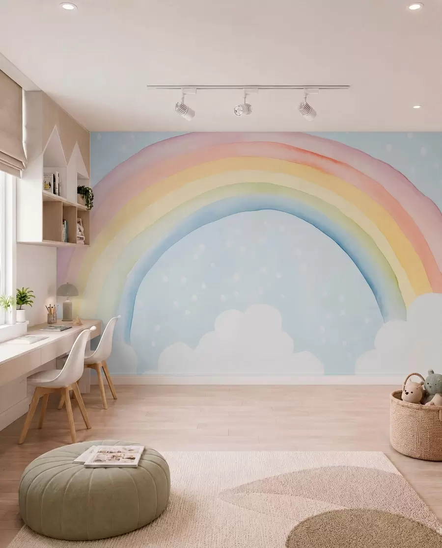 Fototapete Regenbogen w03924