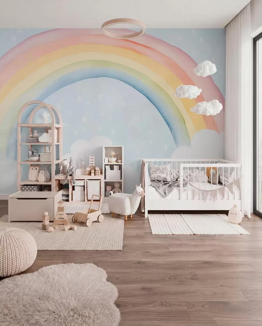 Fototapete Regenbogen w03924