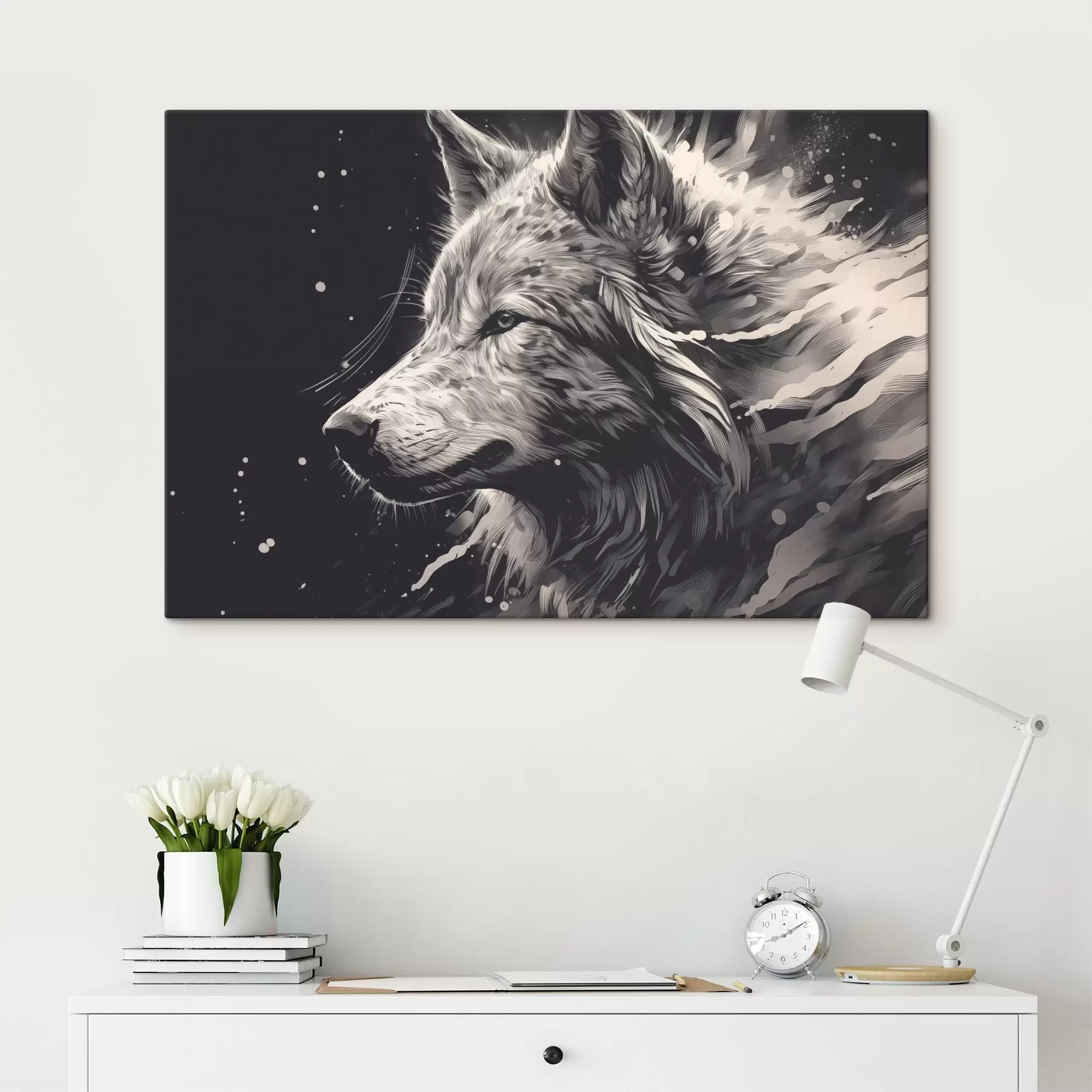 Fototapete Wolf s44271