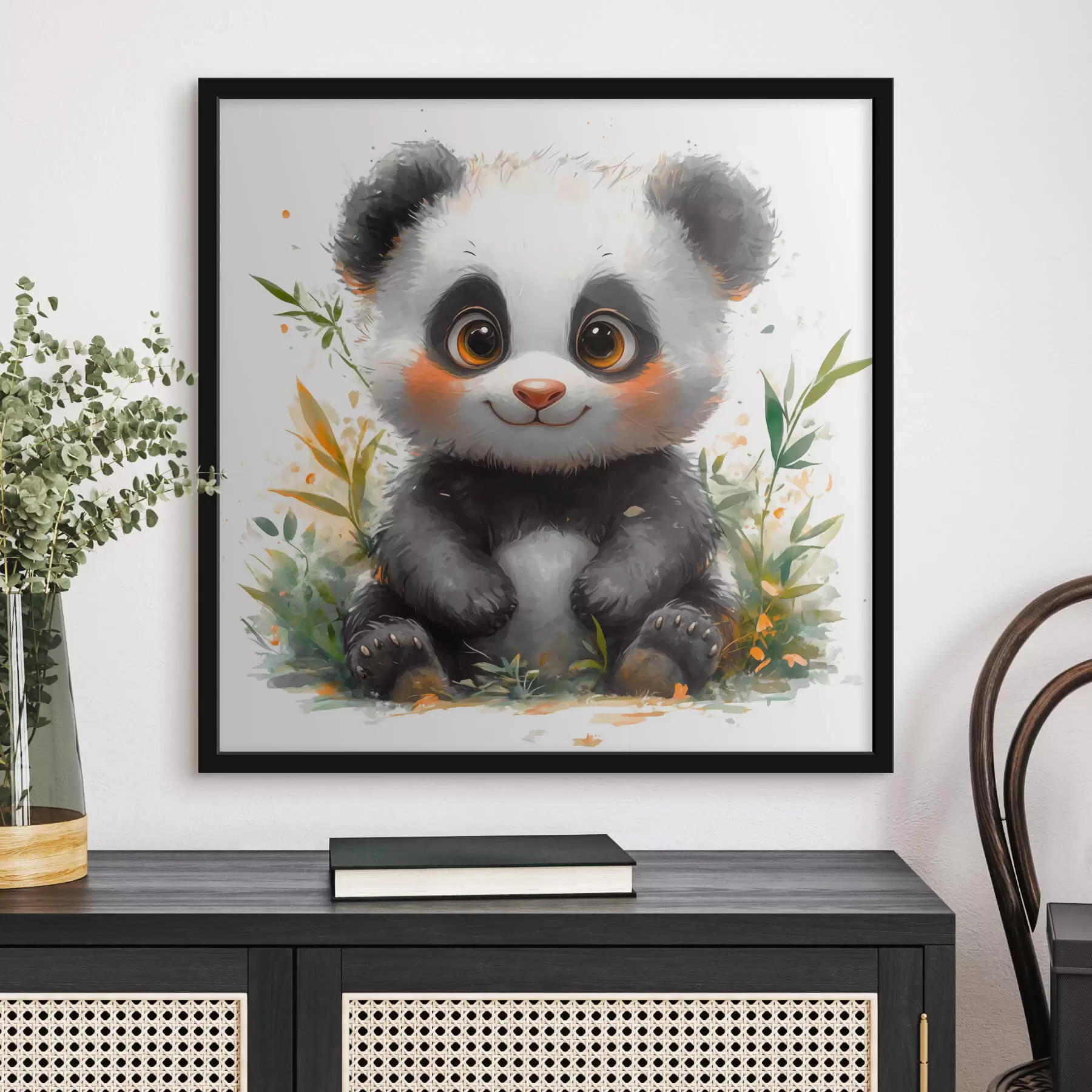 Fototapete Niedlicher Panda f44362