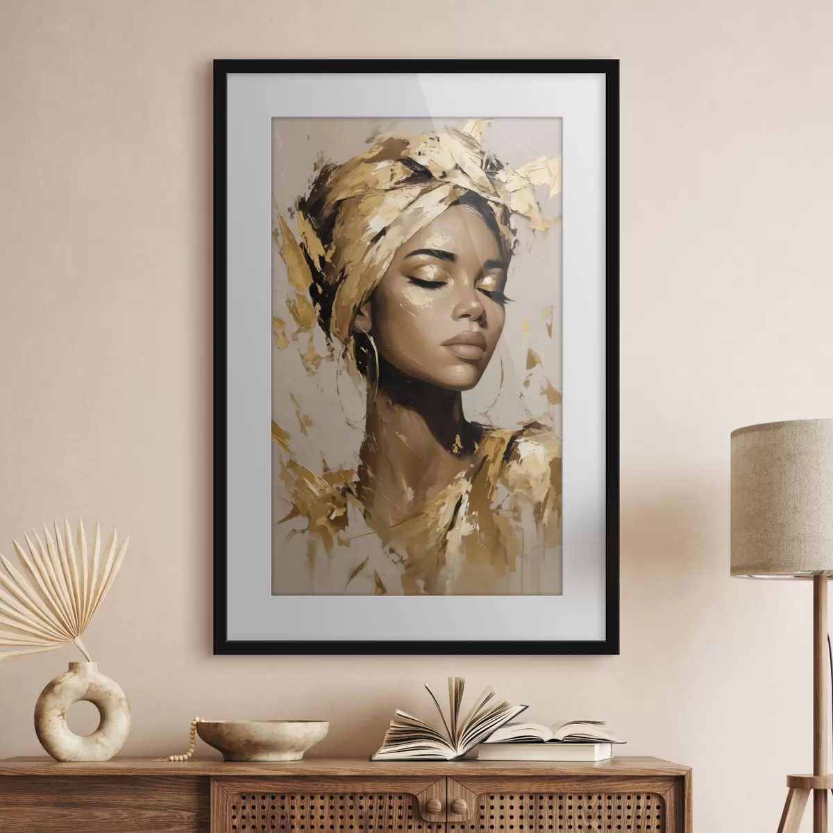 Poster Goldene Träumerei f44368