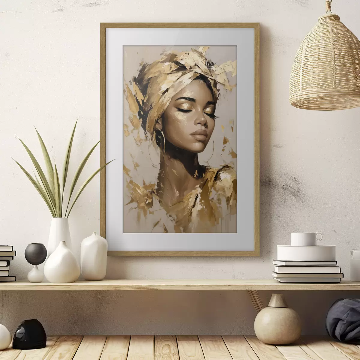 Poster Goldene Träumerei f44368