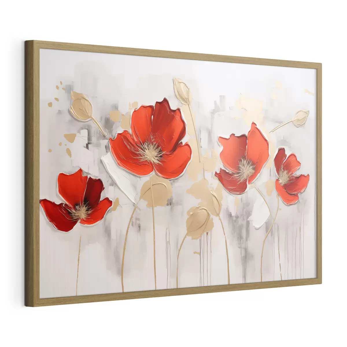 Poster Mohnblumen f44417
