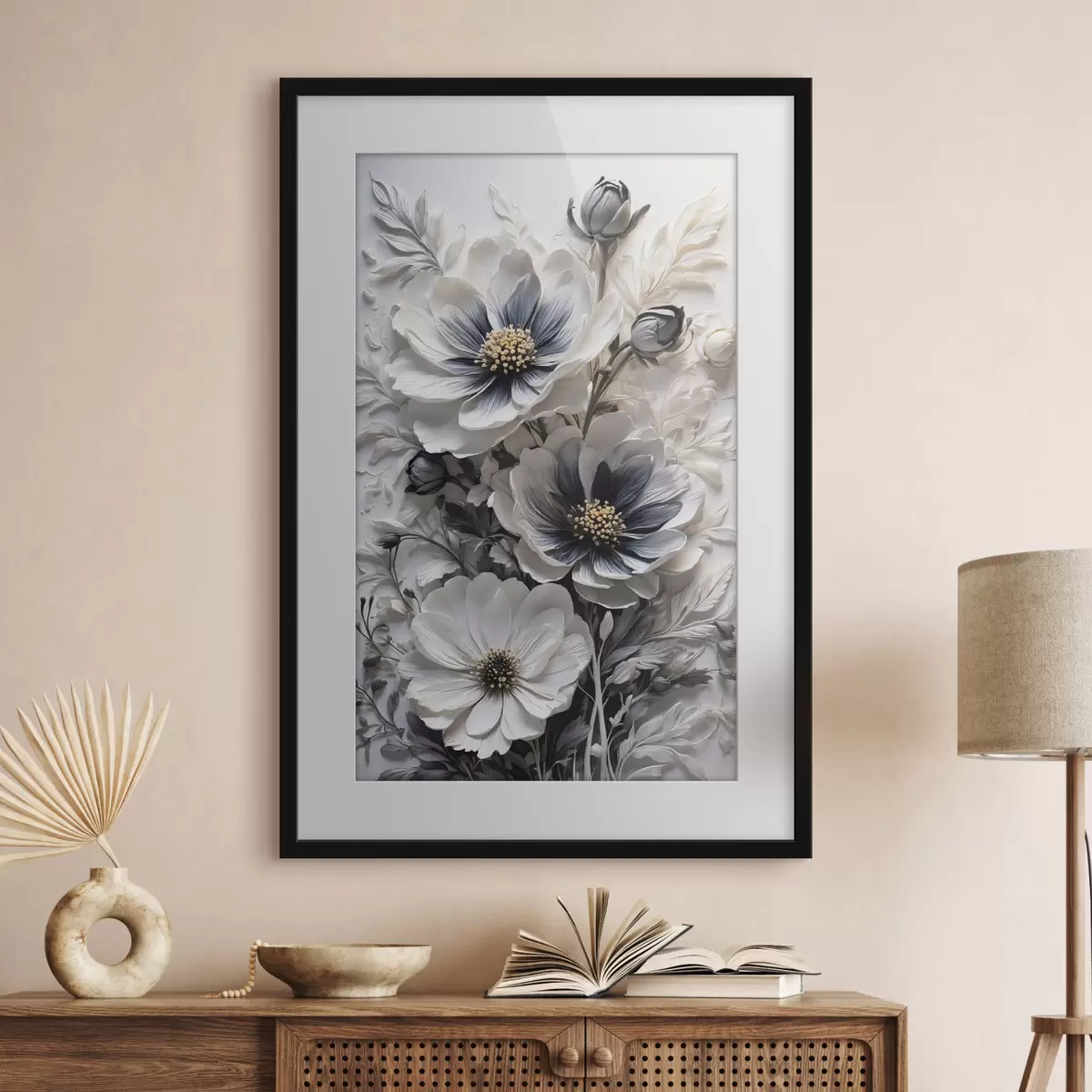 Poster Kontrastreiche Zartheit f44446