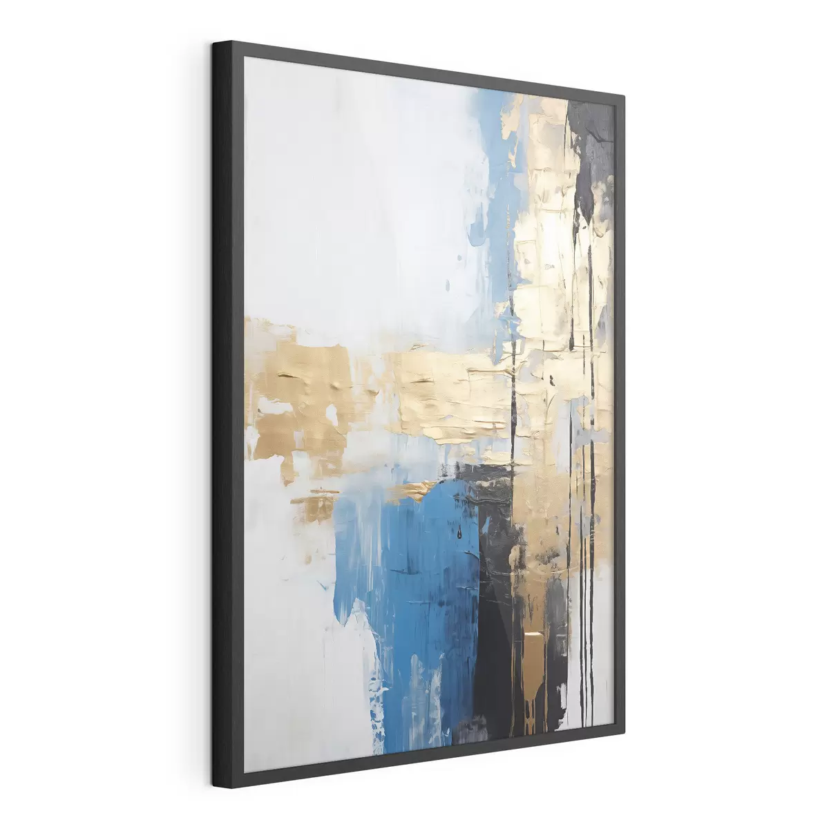 Poster Abstraktion Nachahmung der Malerei f44516