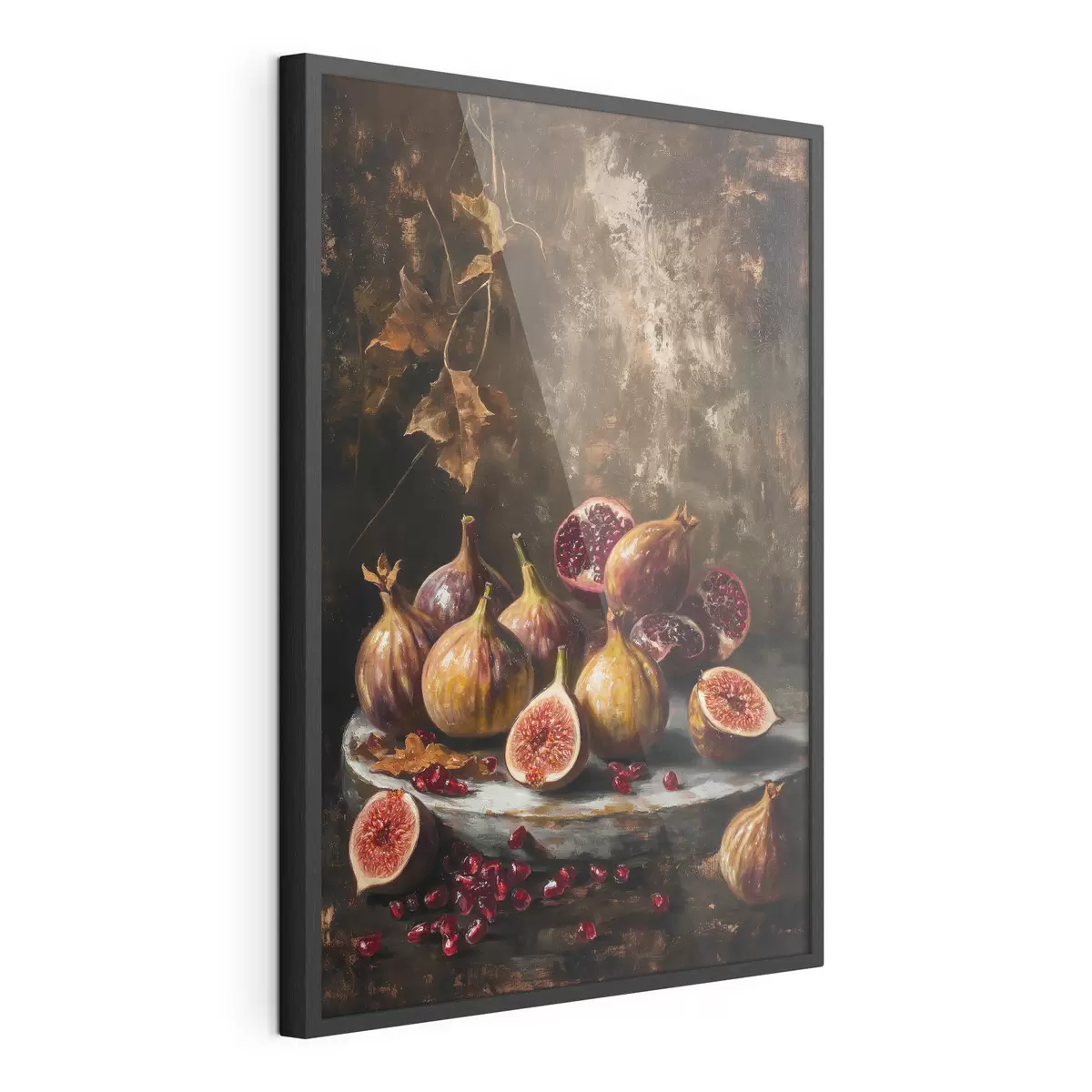Poster Feigen und Granatapfel f44544