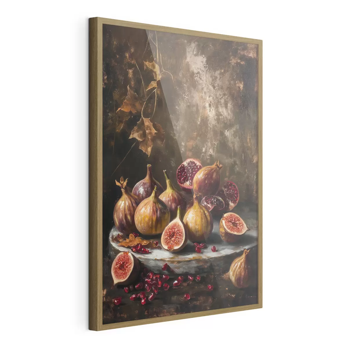 Poster Feigen und Granatapfel f44544