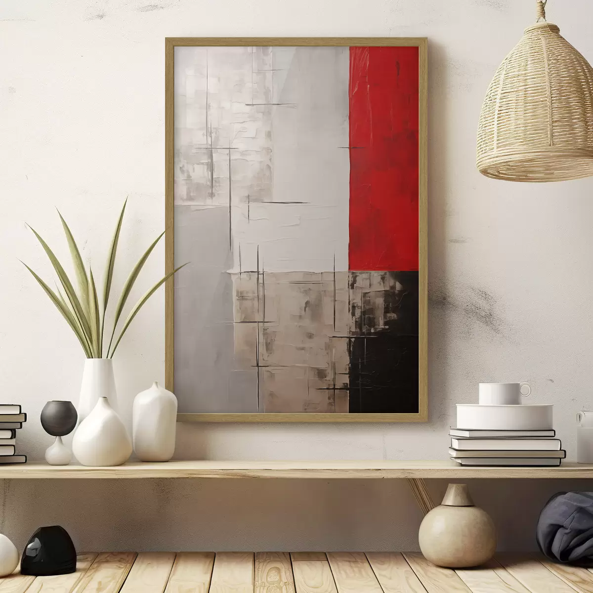 Poster Moderne Abstraktion f44589