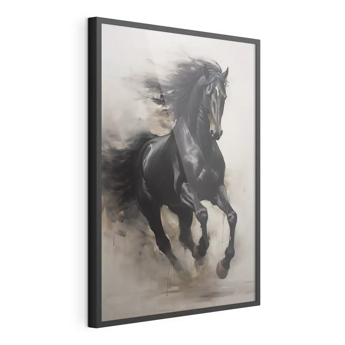 Poster Pferd in Bewegung f44661