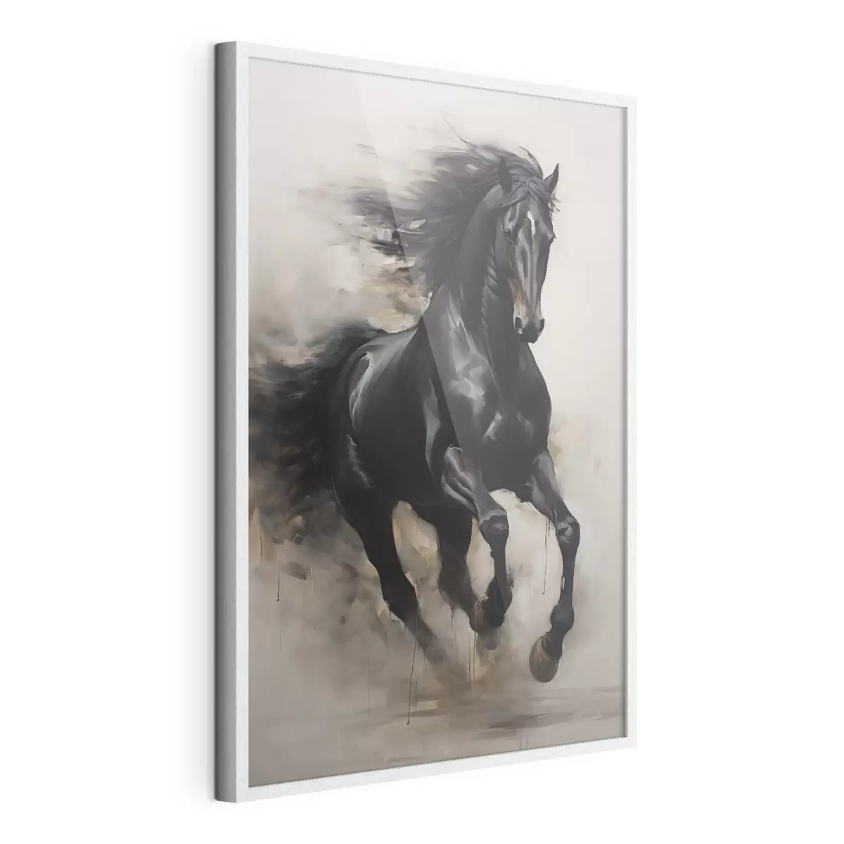 Poster Pferd in Bewegung f44661