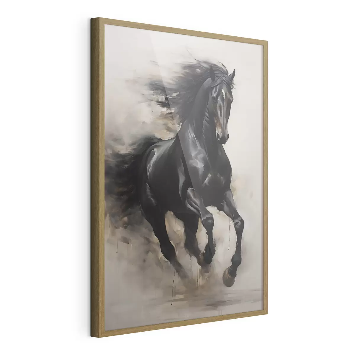 Poster Pferd in Bewegung f44661