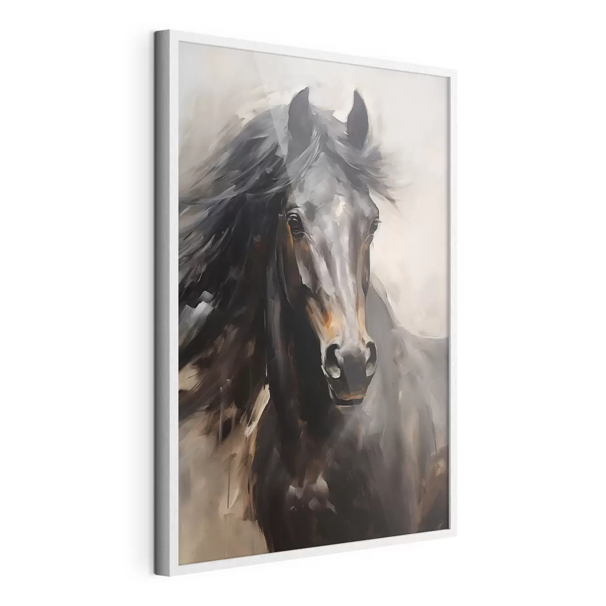 Poster Schwarzes Pferd f44662