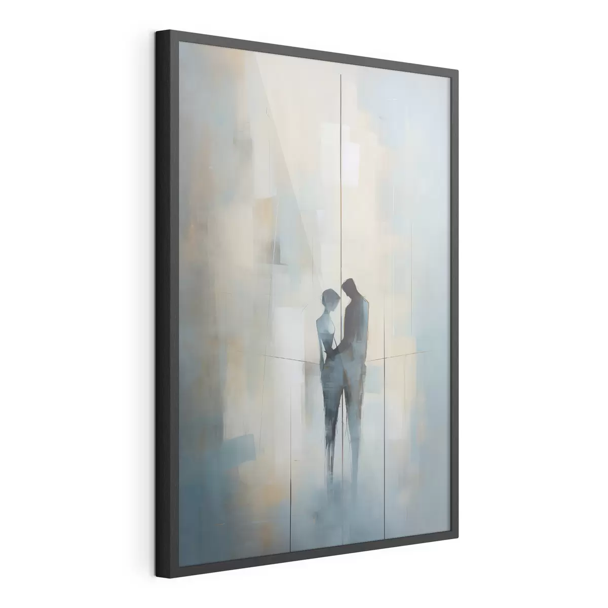Poster Ehepaar im Weltraum f44670
