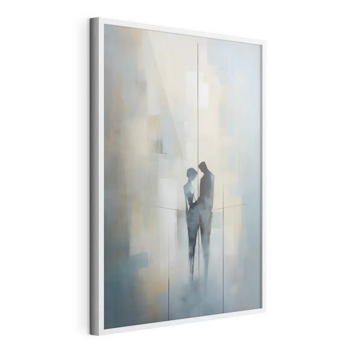 Poster Ehepaar im Weltraum f44670