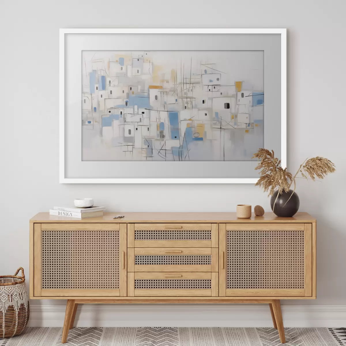 Poster Stadt und Versprechen f44699