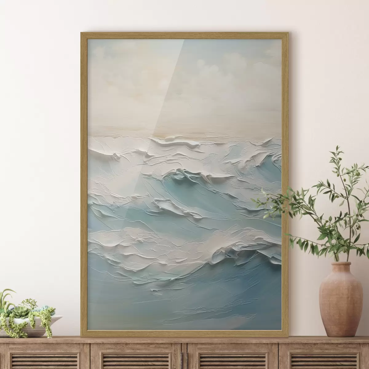 Poster Meer Imitation Malerei f44709