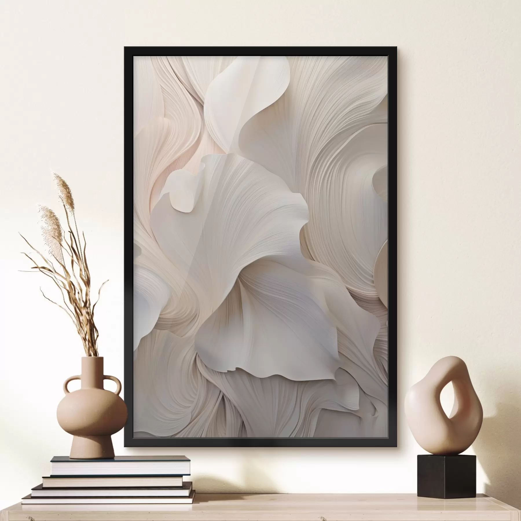 Fototapete Strukturierte Oberfläche in hellen Tönen f44745