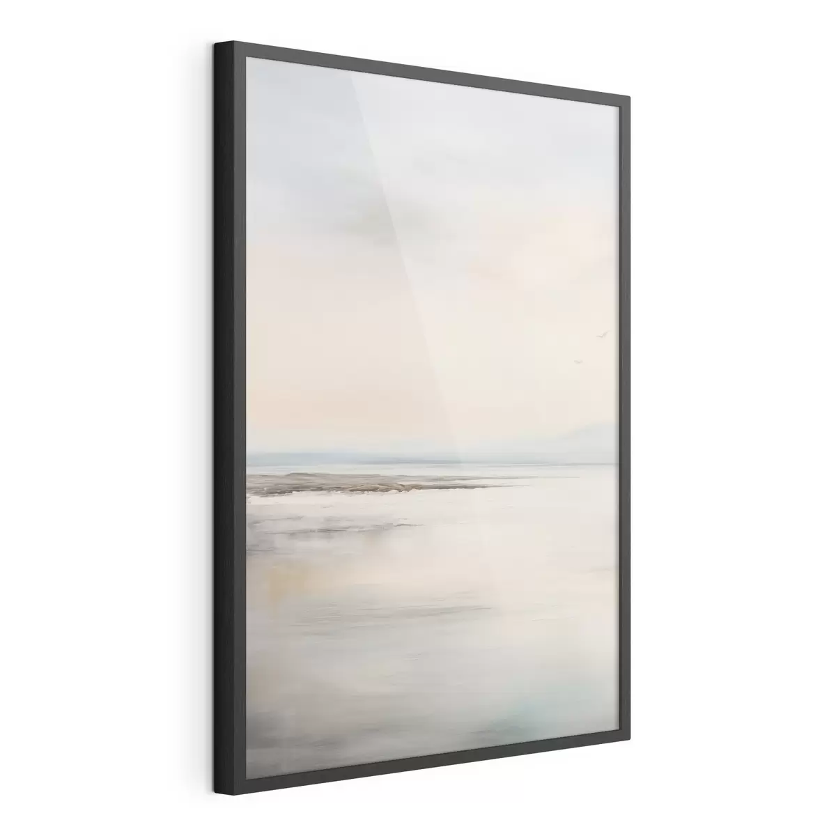 Poster Pastellfarbenes Meer mit Horizont f44746