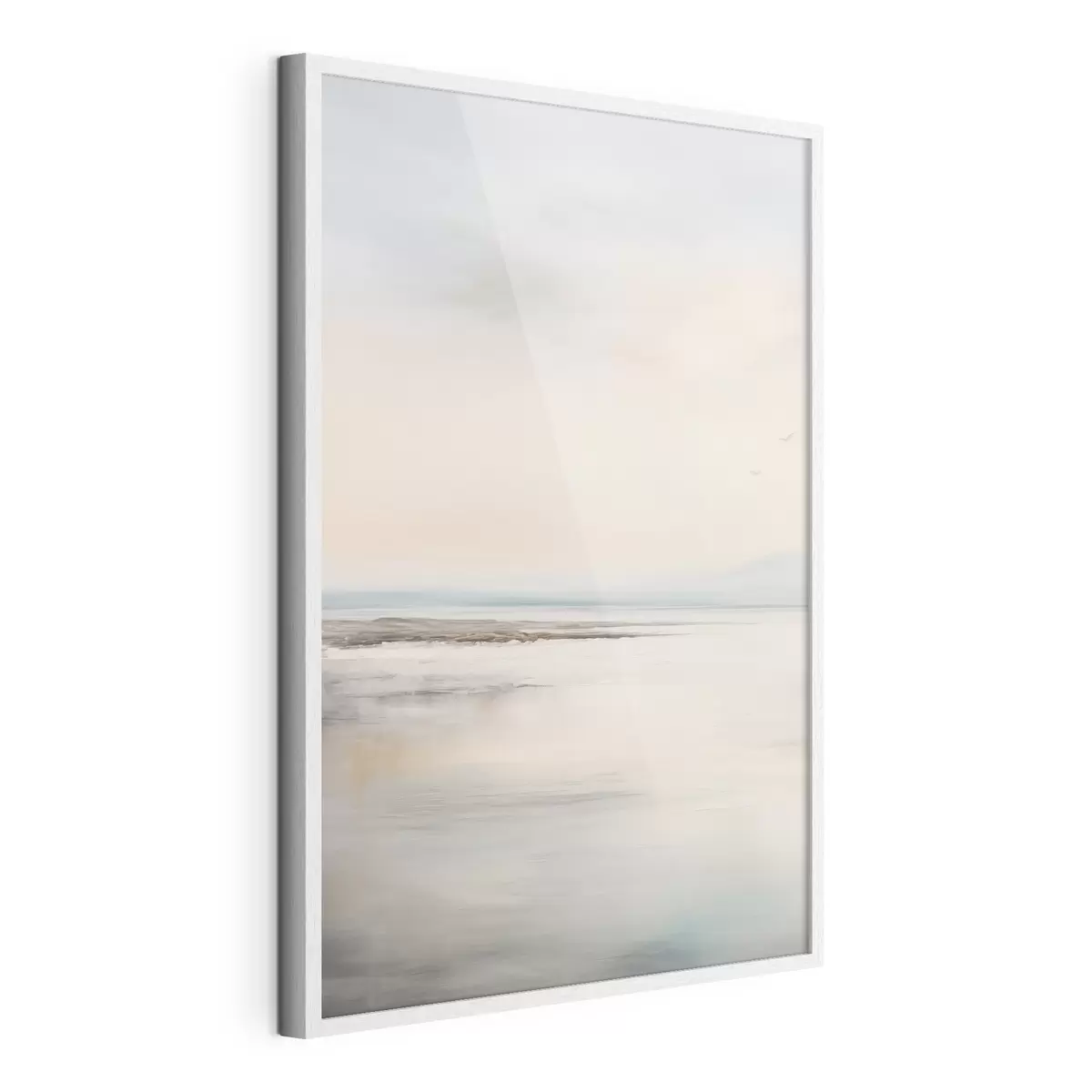 Poster Pastellfarbenes Meer mit Horizont f44746