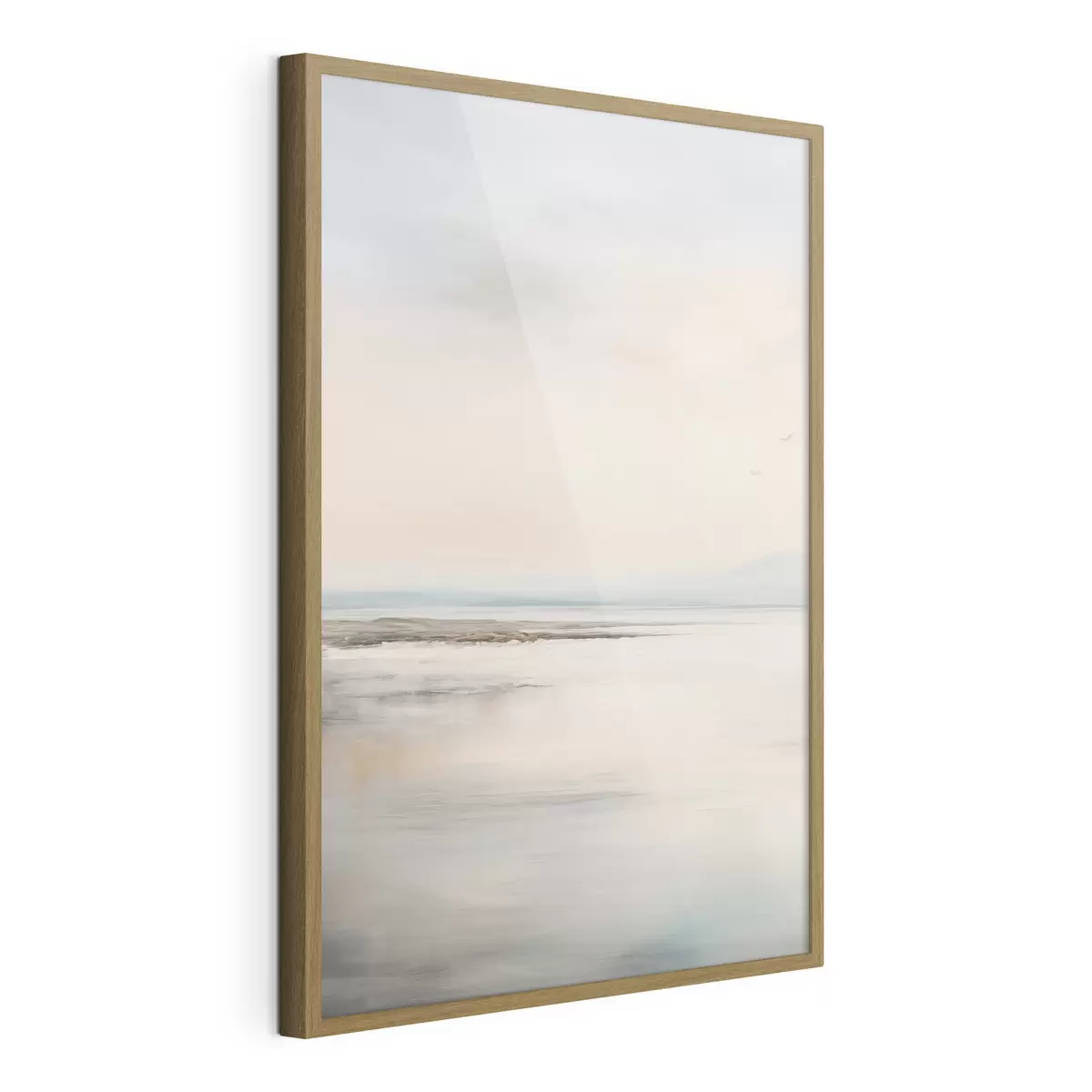 Poster Pastellfarbenes Meer mit Horizont f44746