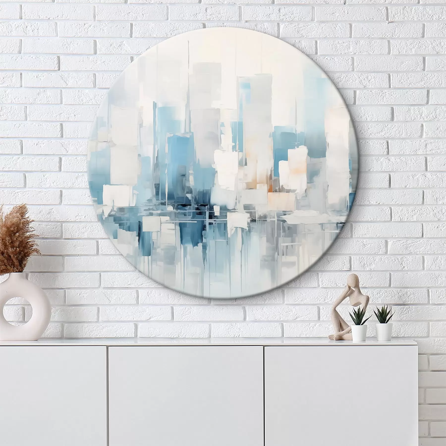 Fototapete Abstrakte Stadt-Imitation Malerei r44768