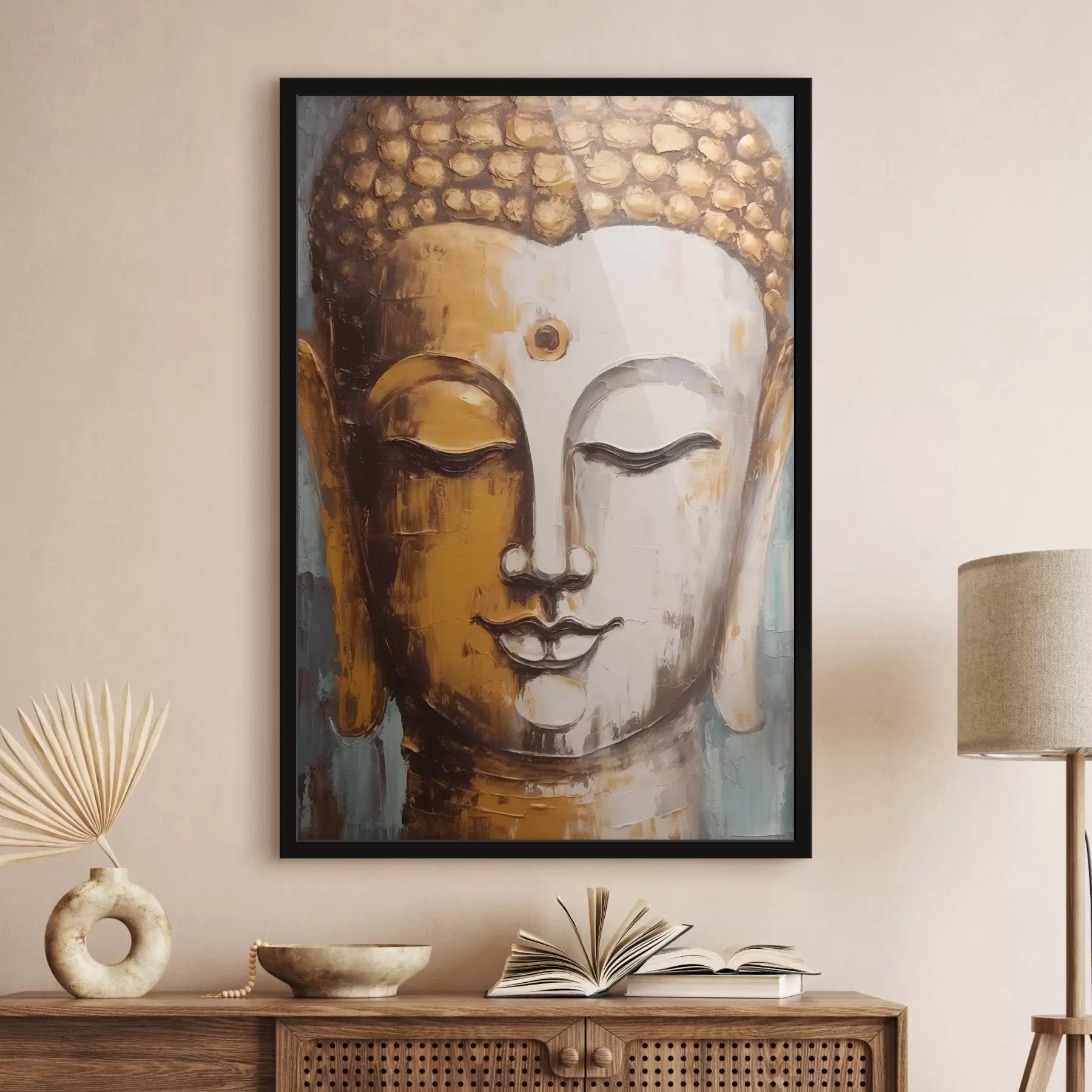 Fototapete Buddhas Gesicht f44807