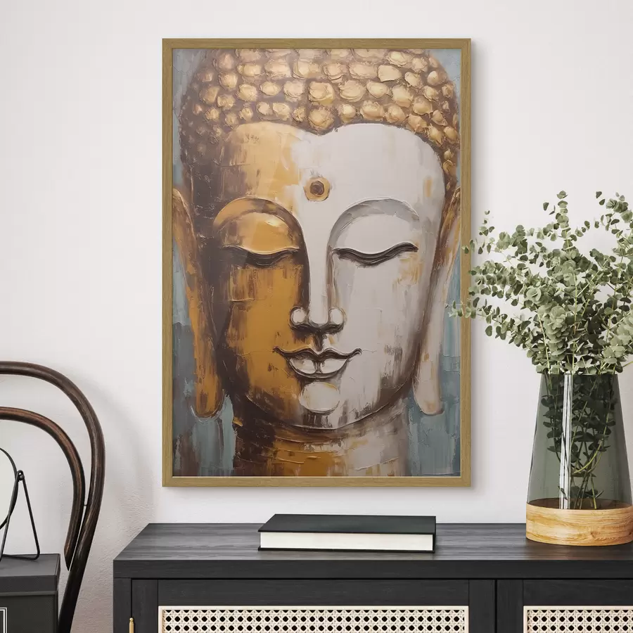 Fototapete Buddhas Gesicht f44807