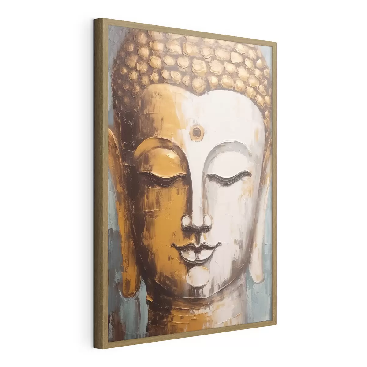 Poster Buddhas Gesicht f44807
