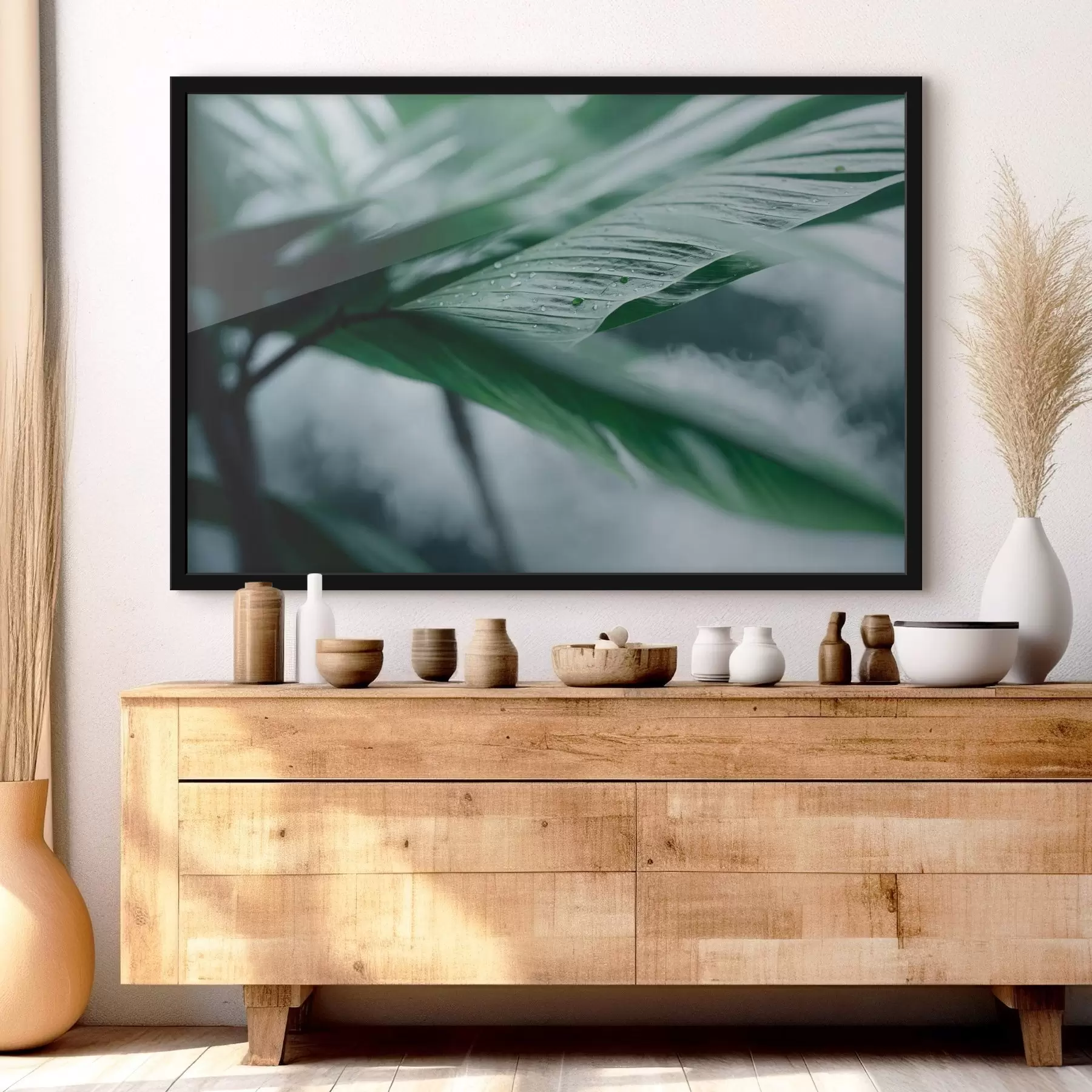 Fototapete Minimalistische Komposition aus Terrakotta-Ringen und Geometrie f44902