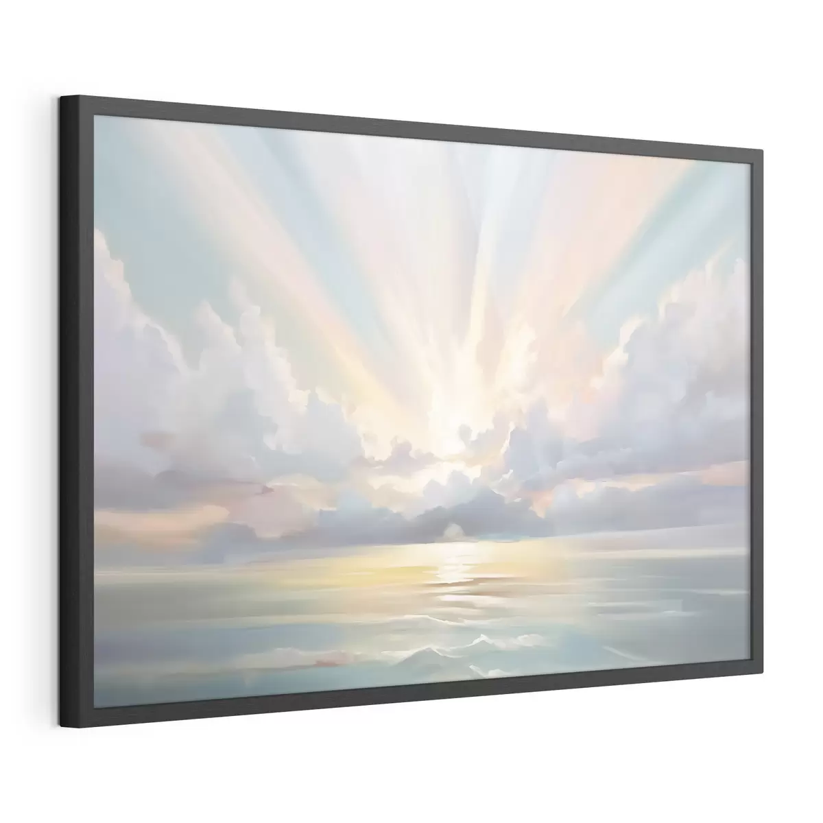 Poster Morgendämmerung über dem Meer f44823