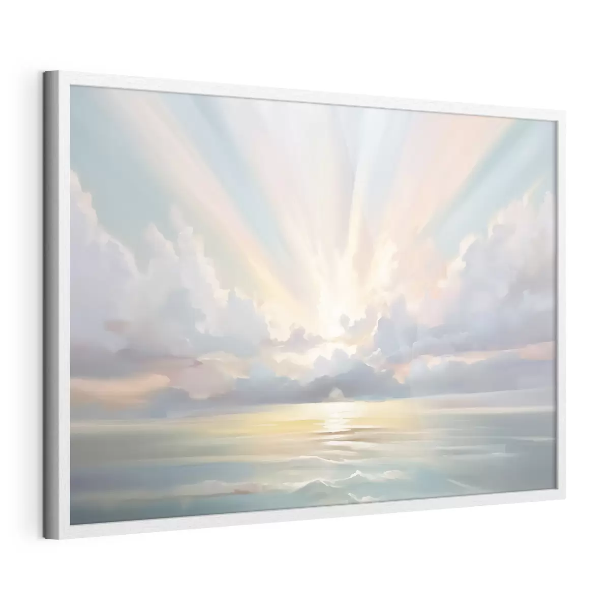 Poster Morgendämmerung über dem Meer f44823
