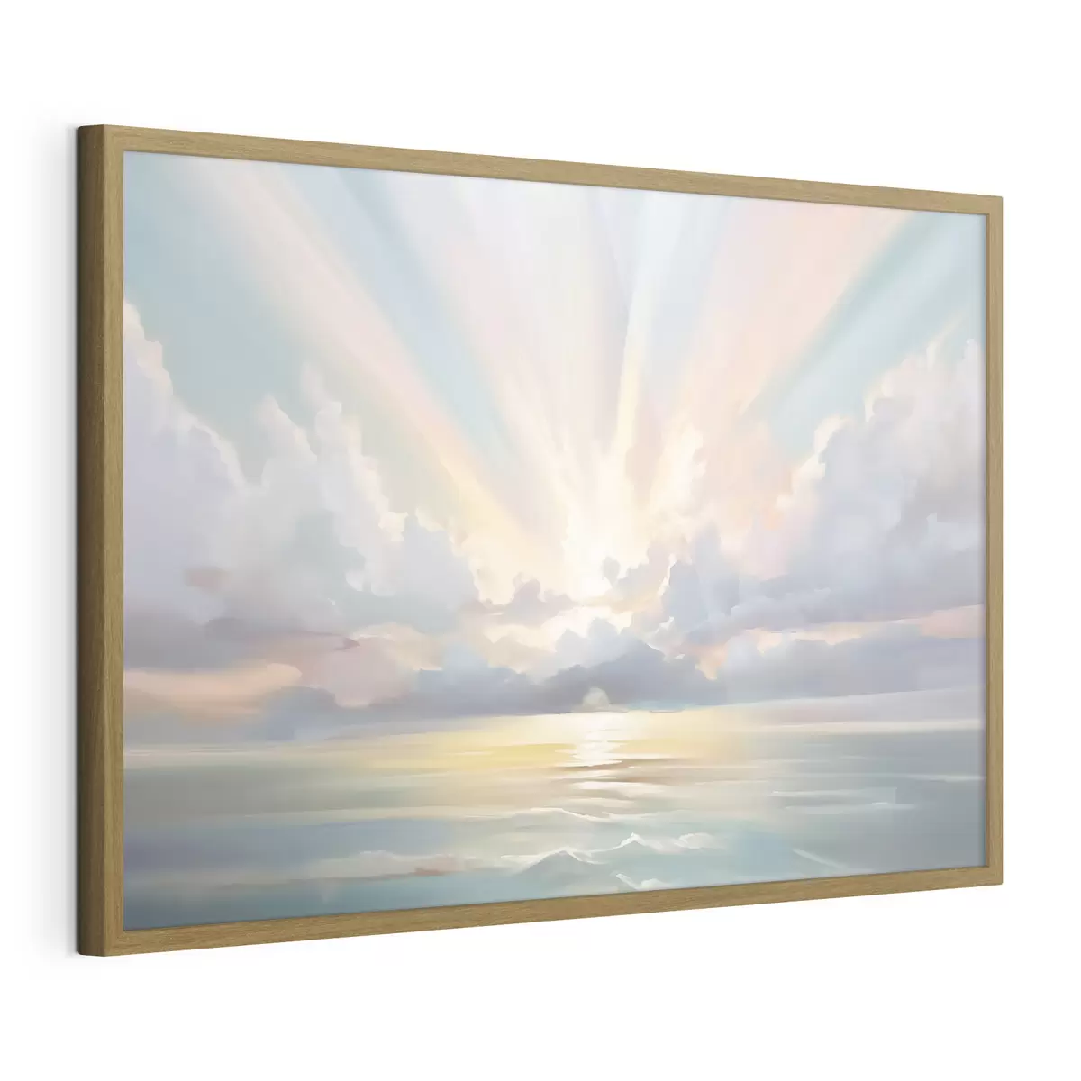 Poster Morgendämmerung über dem Meer f44823