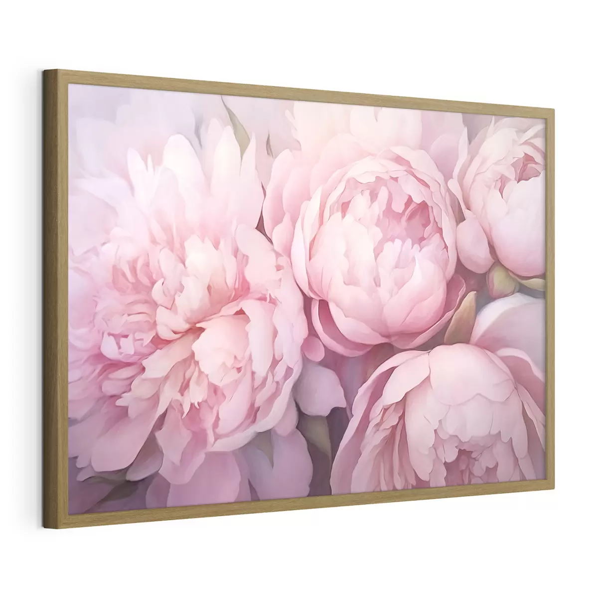 Poster Rosa Pfingstrosen f44908