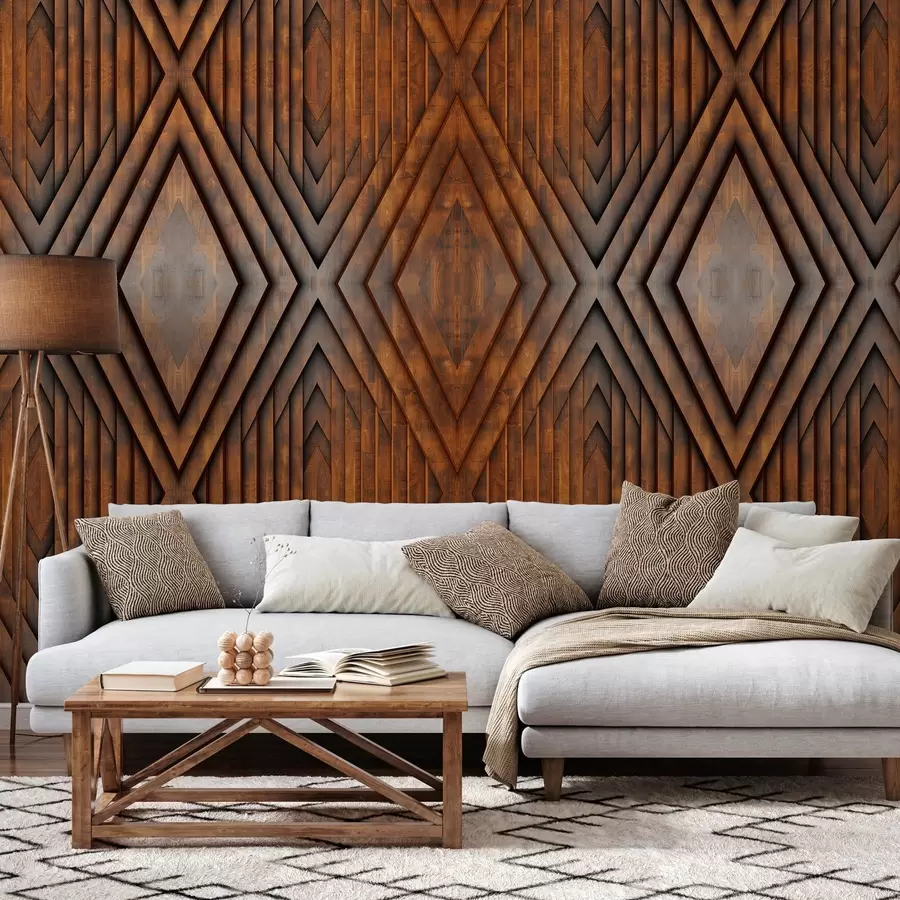 Fototapete nachahmung von Holzplatten w04168v1