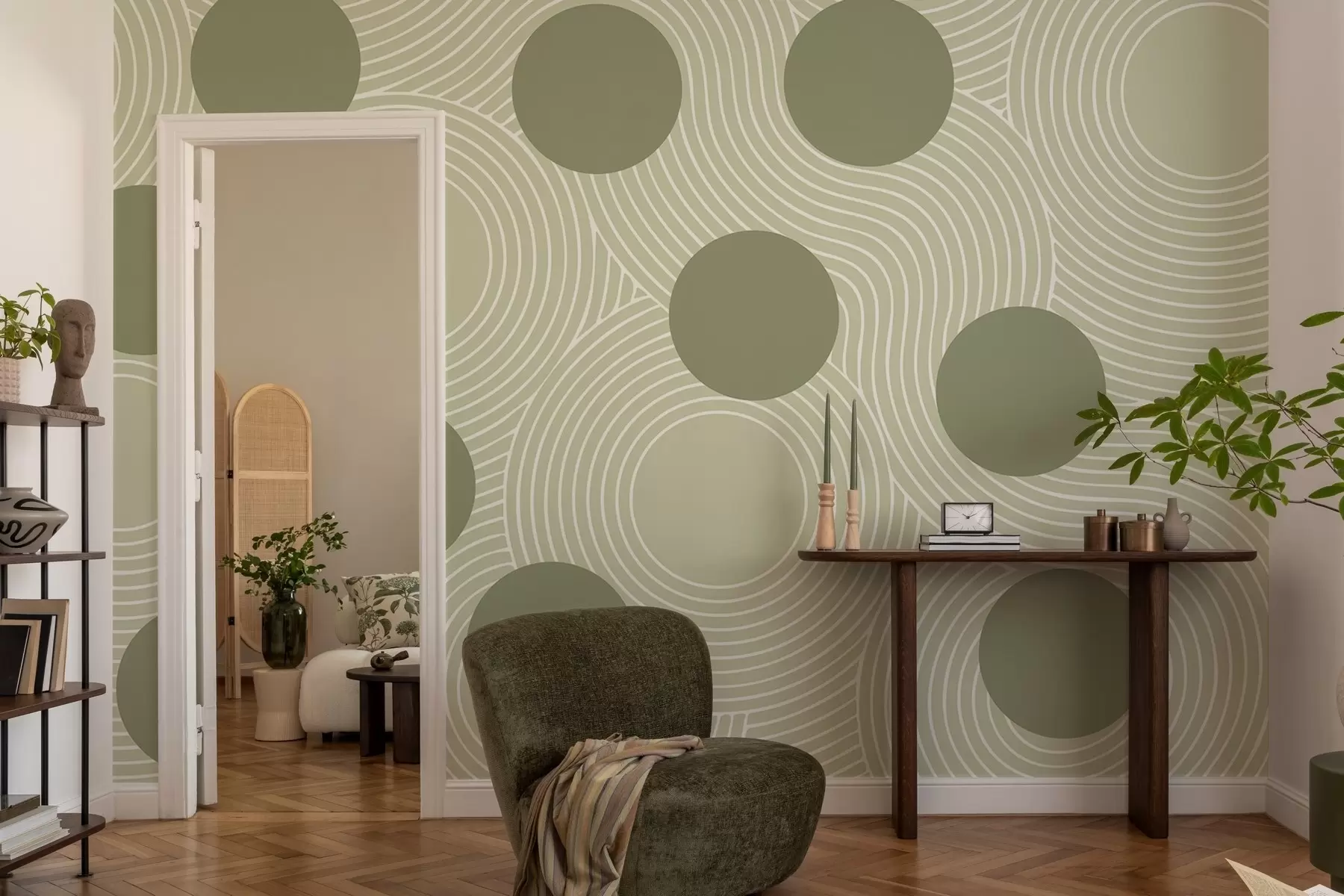 Fototapete Geometrische Harmonie w04185v2