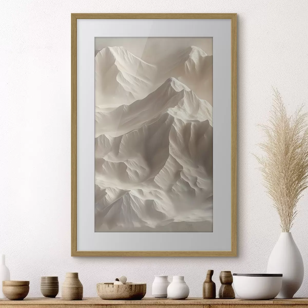 Poster Berge und Sanftheit f44956
