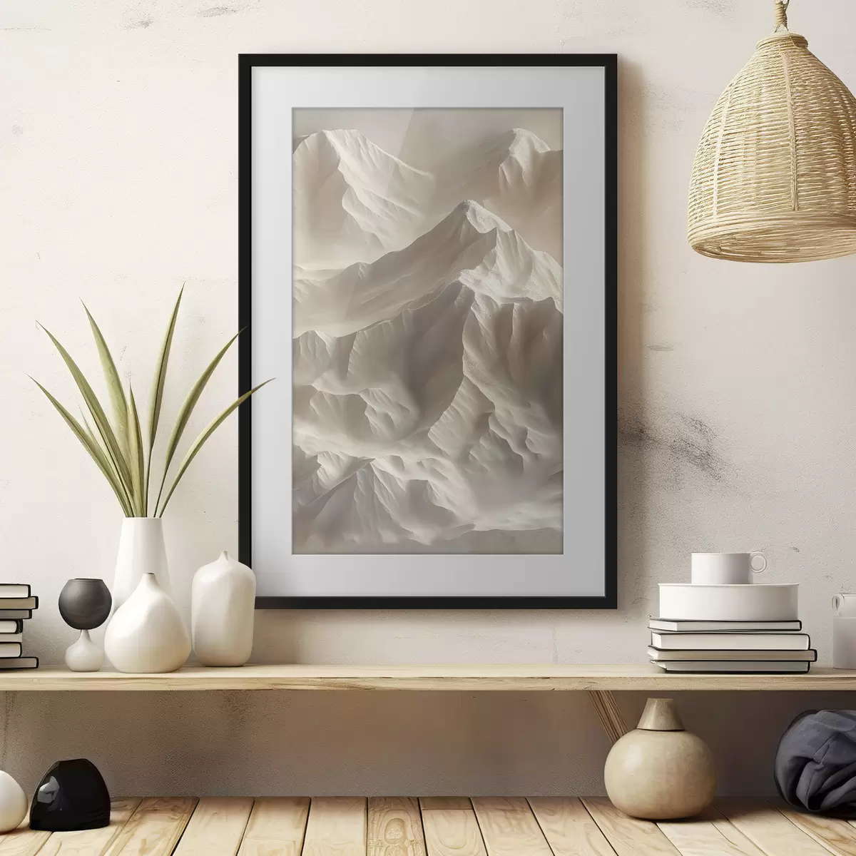 Poster Berge und Sanftheit f44956