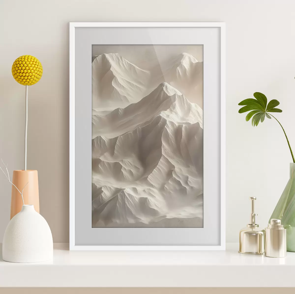 Poster Berge und Sanftheit f44956