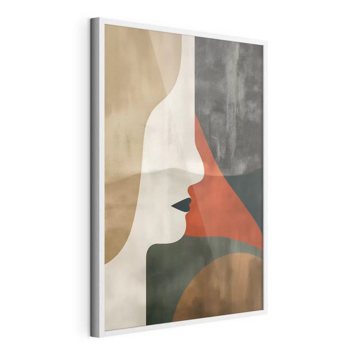 Poster Gesicht und Abstraktion f44969