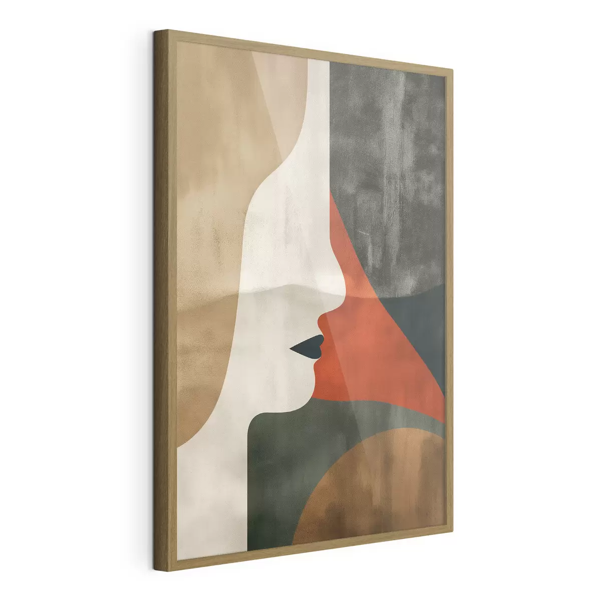 Poster Gesicht und Abstraktion f44969