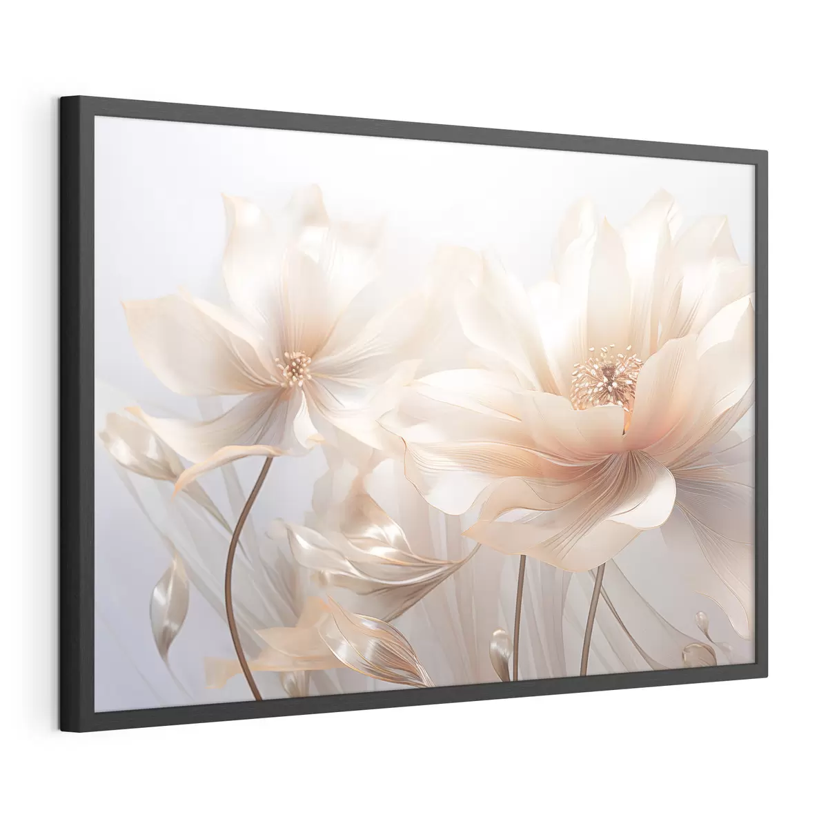 Poster Sanfte Pfirsichblüten f44836